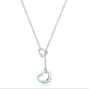 Tiffany & Co Open Heart Lariat Elsa Peretti